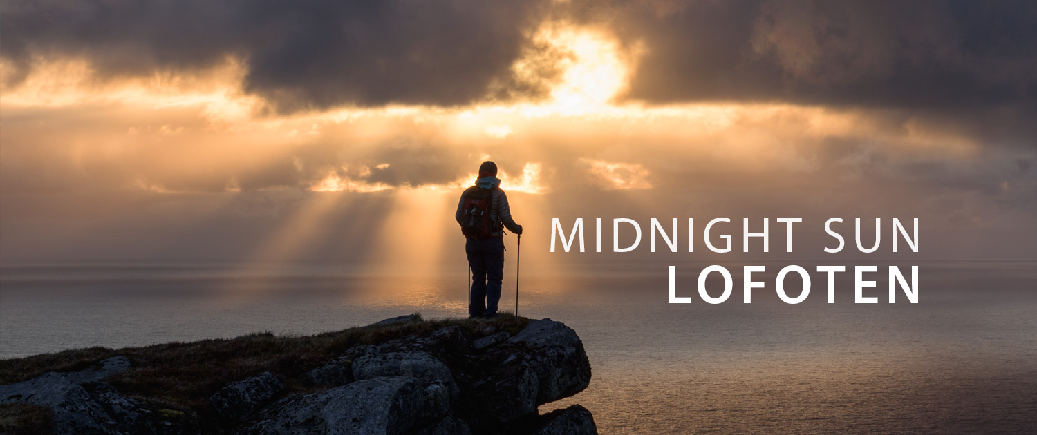 Lofoten Islands Norway Midnight Sun 68 North